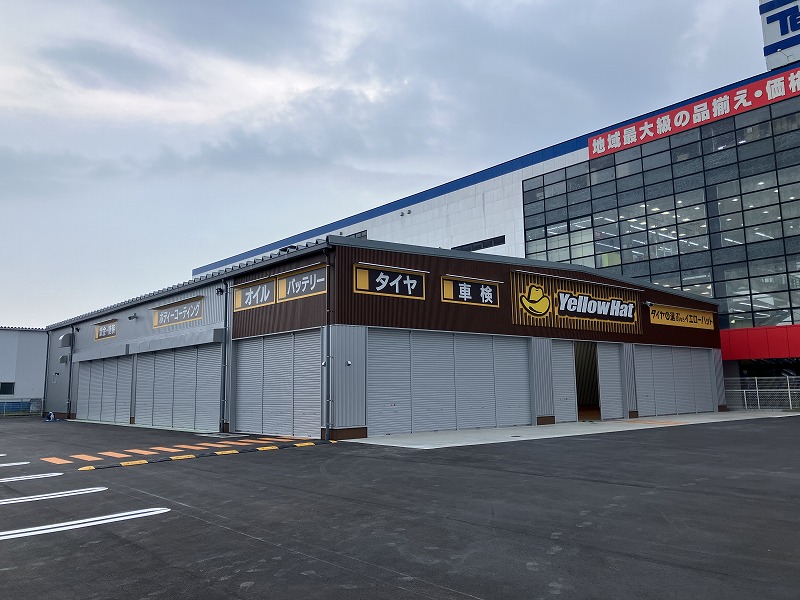 豊川市下長山町ｲｴﾛｰﾊｯﾄ様店舗工事　愛知県豊川市